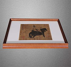 平顶山书画装裱配框服务案例